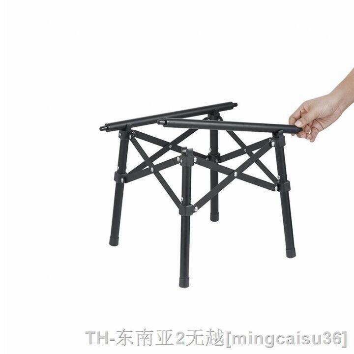 hyfvbu-naturehike-camping-table-aluminum-alloy-folding-outdoor-barbecue-with-carry