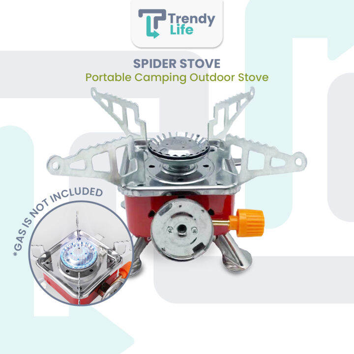 [READY STOCK] Portable Mini Camping Gas Stove Foldable Burner Outdoor