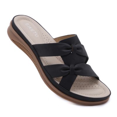 D637-5 new 2023 Europe and the States is cool procrastinate female cross-border leisure light big yards retro wedges comfortable sandals