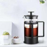 BUCUNJIEDI 350ml 600ml 800ml ข้น สแตนเลส หม้อกาแฟ เครื่องชงชา กาต้มเบียร์ French Press