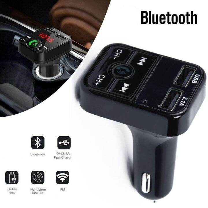Adapter Car MP3 Player Dual Audio Radio Modulator Wireless FM