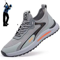 ▣☞❡ Men 39;s Golf Shoes Mesh Breathable Golf Shoes Outdoor Non slip Fitness Golf Shoes Men 39;s Fashion Casual Sports Shoes