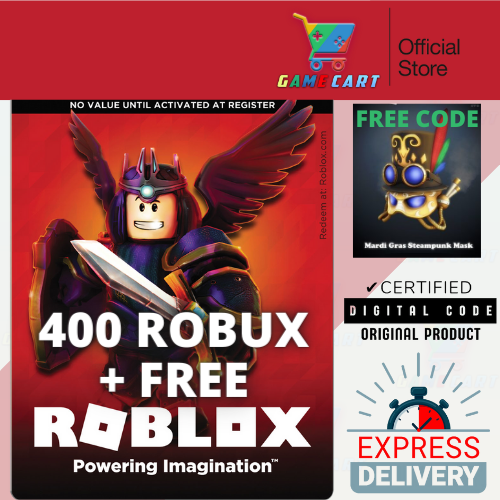 Buy Roblox Gift Card 400 Robux (PC) - Roblox Key - GLOBAL - Cheap