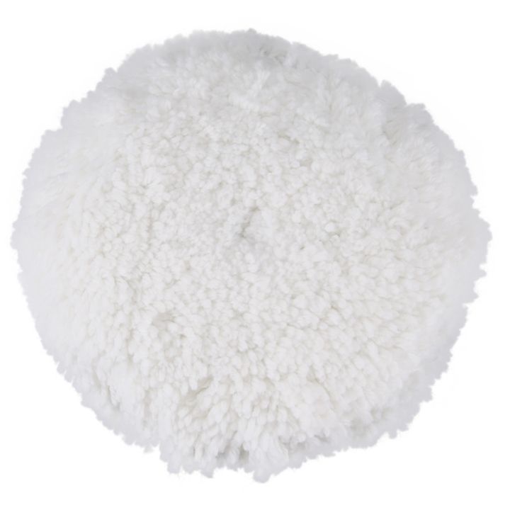 7 inch inch 180mm Soft Wool Clean Polishing Buffing Pad for Car