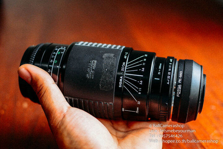 for-olympus-panasonic-mirrorless-ทุกรุ่น-ขายเลนส์-tele-มือหมุน-งบประหยัด-sigma-75-300mm-f4-5-5-6-serial-3053518