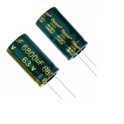 Limited Time Discounts 10/50/100 Pcs/Lot 63V 1Uf DIP High Frequency Aluminum Electrolytic Capacitor