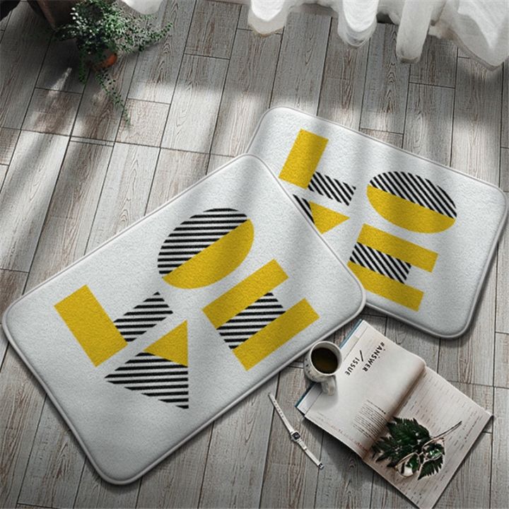 1pc-yellow-geometric-doormat-40x60cm-living-room-soft-carpet-kitchen-bathroom-anti-slip-absorbent-mat-nordic-style-indoor-rug