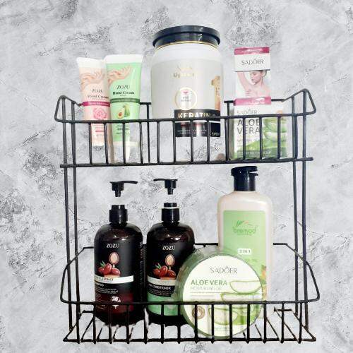 shower caddy flat 2 layer black Lazada PH