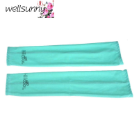 Wellsunny {Ready}1คู่แขนแขนเย็นปลอกคลุมป้องกัน UV จากแสงแดดจักรยานกีฬากลางแจ้งกอล์ฟ