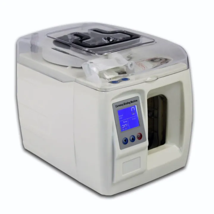 Portable 110V/220V Intelligent Banknote Binder Bundling Machine Money Bundle Packer Money Note