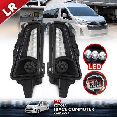 ไฟเดท์ไลท์ LED Daylight ไฟสปอร์ตไลท์ DRL โตโยต้า ไฮเอช คอมมูเตอร์ TOYOTA HIACE COMMUTER H300 VAN ปี 2020 - 2022 จำนวน 1 ชุด