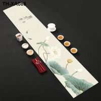 Bed of Chinese style tea zen article waterproof cloth banners and linen