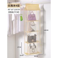 【CC】✕✙  Hanging Handbag 8  for Wardrobe Closet Transparent Storage Door Wall Sundry Shoe with Hanger