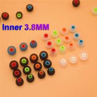 【cw】 12PCS 3.8mm In Ear Earphone covers Earbud Tips Silicone Rubber  pads cushion for headphones