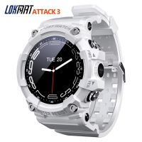 LOKMAT ATTACK 3 Smart Sports Watch 1.28 TFT หน้าจอสัมผัสเต็มรูปแบบ Bluetooth Call Fitness Tracker Heart Rate หน้าจอ Smartwatch ผู้ชาย