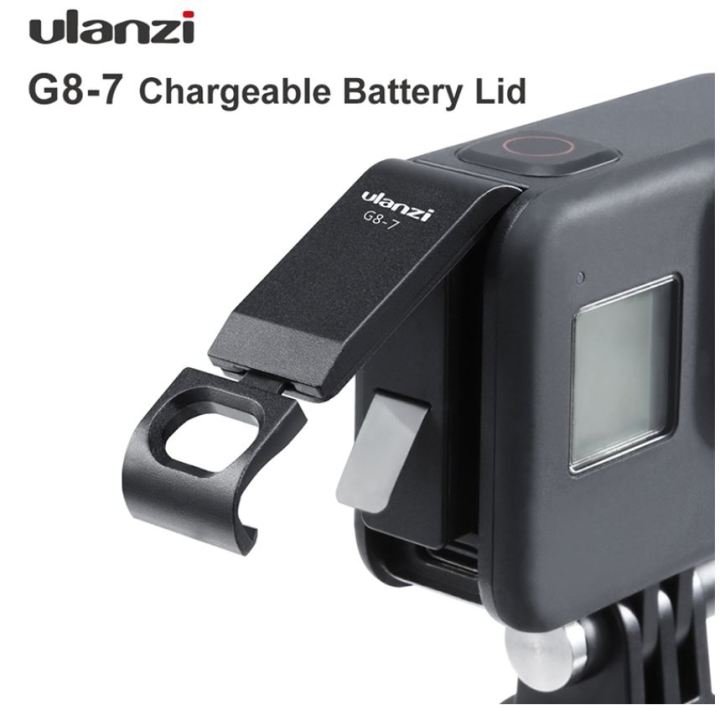 ulanzi-g8-7-gopro-hero-8-battery-removable-cover-type-c-charging-port-ฝาครอบแบตเตอรี่-gopro-hero-8