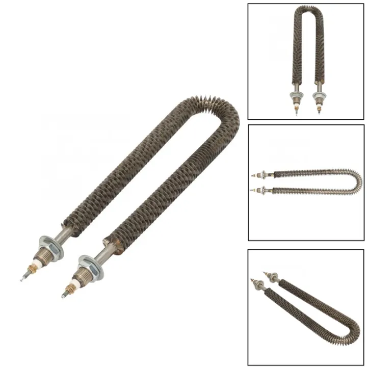 U Type Finned Electric Heat Tube Stainless Steel Fin Heating Elements