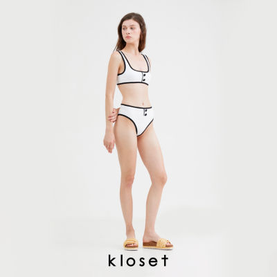 Kloset (KK22-SW004) Recycled Bralette Bikini Set  ชุดว่ายน้ำ บีกีนี่ ชุดว่ายน้ำผู้หญิง