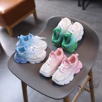 【hot sale】 ☏❅ C19 Childrens Mesh Breathable Sneakers Small Fresh Soft Bottom Non-slip Running Shoes Baby Toddler Shoes