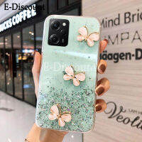 เคสคลังสินค้าพร้อมสำหรับ Redmi Note12 Pro Plus ฝาครอบแวววาวนิ่มใสรูปดาวผีเสื้อสำหรับ Redmi Note 12 Pro Plus ฝาหลัง