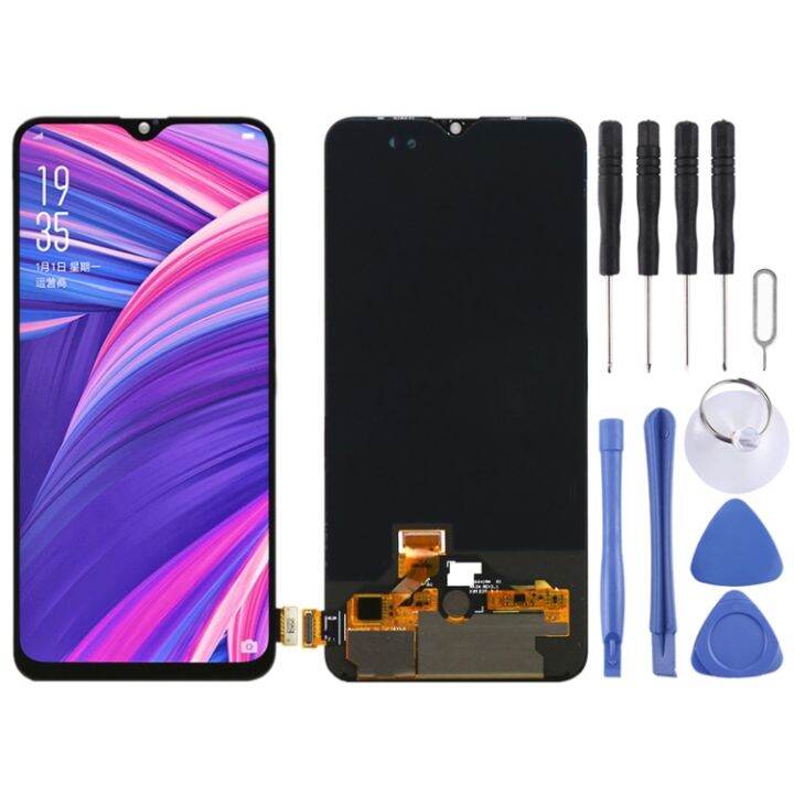 หน้าจอจอ-lcd-แบบดั้งเดิม-sunsky-สำหรับ-oppo-r17โปรพร้อม-digitizer-ประกอบเต็มตัวเครื่อง