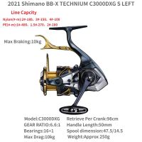 รอกตกปลาปั่น BB-X SHIMANO Technium Iso 2500DXG C3000DXG C3000DXXG C4000D