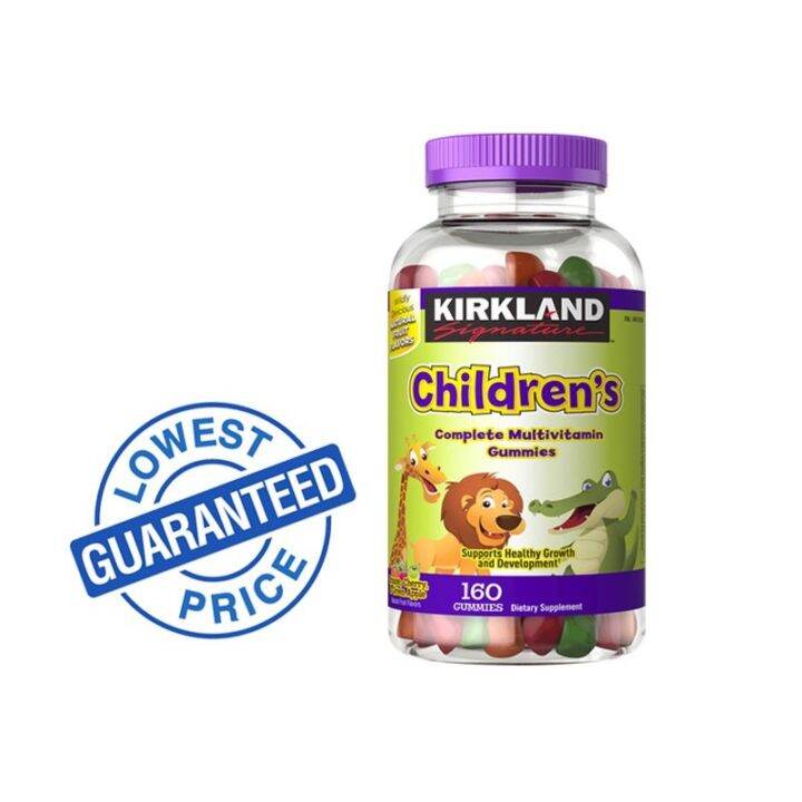 Kirkland Children’s Complete Multivitamin Gummies Lazada PH