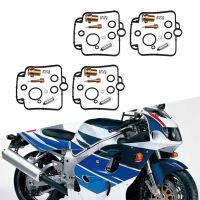 4 x คาร์บูเรเตอร์ carb สร้างชุดโลหะและยางเหมาะสำหรับซูซูกิ GSX-R 750 90-91 GSX-R 750วัตต์92-95คาร์บูเรเตอร์ชุดซ่อมของ11ชิ้น