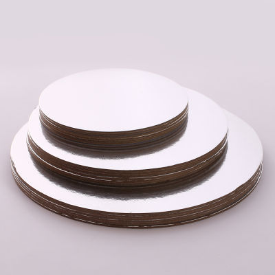 183pcs Round Cake Boards Set Cakeboard Base Disposable Paper Cupcake Dessert Tray 6 inches, 8 inches, and 10 inches 6 of Each