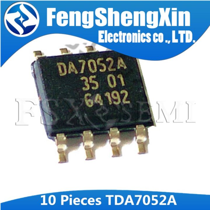 10pcs/lot New DA7052A TDA7052A SOP-8 Audio amplifier IC