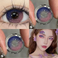 ?‍♀️Astin SHOP?‍♀️【COD】คอนแทคเลนส์สี Galaxy series 1 คู่ เส้นผ่านศูนย์กลาง 14.2 mm ใช้ได้ 1 ปี