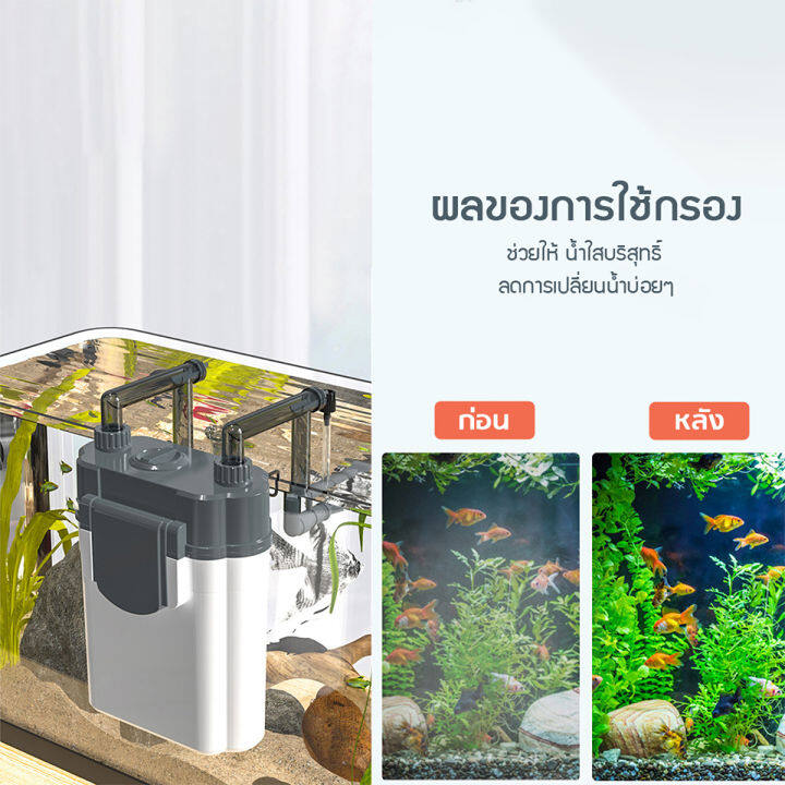 sobo-sf-150f-กรองน้ำตู้ปลานอกตู้-กรองน้ำตู้ปลาแขวน-ข้างของตู้ปลา-แบบแขวน-ติดผนังตู้ปลา-กรองไขมัน