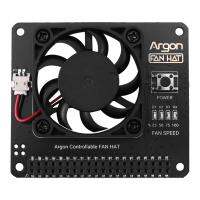 Argon Fan HAT for Raspberry Pi 4/ 3 Cooling Fan with Software Adjustable Speed / 40mm Big Fan for Raspberry Pi4