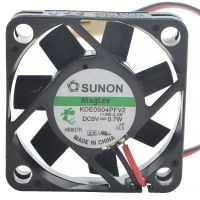 2ชิ้นดั้งเดิมสำหรับ Sunon KDE0504PFV2พัดลม Vapo DC 5V 4CM 4010 40X40X10MM พัดลมระบายความร้อน0.7W CPU