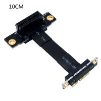 PCIE X1 Riser เคเบิ้ลคู่90องศามุมขวา PCIe 3.0X1เพื่อ X1สายต่อ8Gbps PCI Express 1x Riser การ์ดริบบิ้น Extender