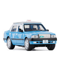 1:32 Toyota Crown HongKong Taxi Diecast Model CAR Taxi Toys Pull Back For Kids Toys Gifts Free Shipping A163