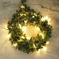 Solar Ivy String Lights Artificial Vine Lights Garland Fairy String Lights Green Leaf Vine Light Outdoor Christmas String Lights