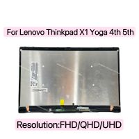 สำหรับ Lenovo Thinkpad X1 Yoga 4Th รุ่น5Th 2019 2020หน้าจอแอลซีดีถอดประกอปเปลี่ยนจอแล็ปท็อปหน้าจอสัมผัส