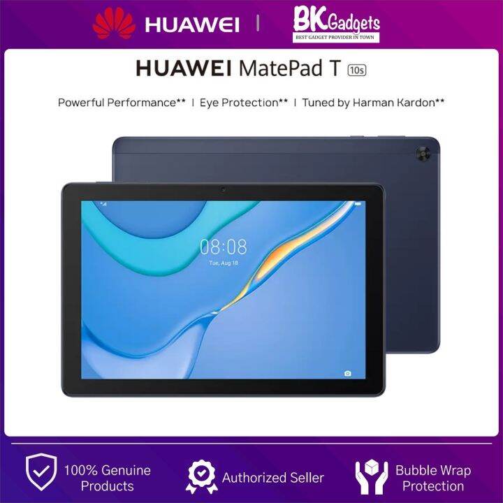 HUAWEI MatePad T10s LTE Tablet Surround Sound Tuned by Harman kardon