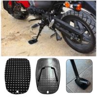 Non-slip 1 Pc Motorcycle Plastic Kickstand Side Kick Stand Pad Plate Base Universal Motorcycle Parking