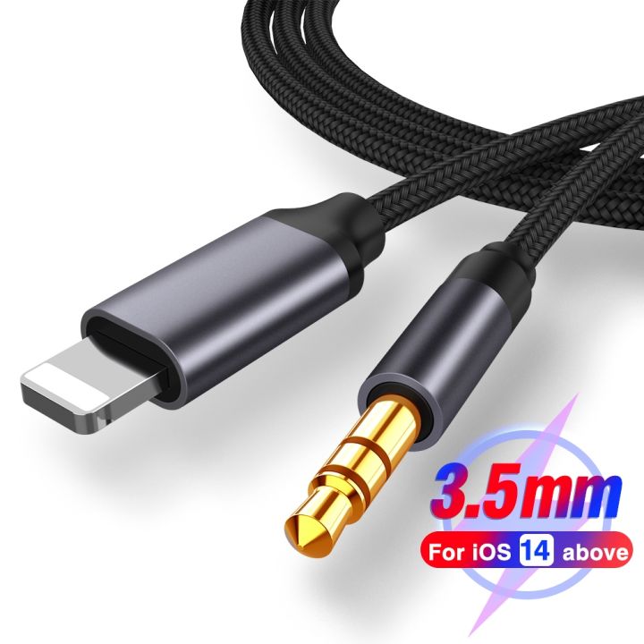 chaunceybi-3-5mm-audio-male-aux-headphone-cable-car-converter-for-iphone13-12-pro-ios14-above-audio-adapter-1-5m-1m