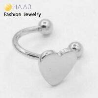 HAAR ต่างหูแฟชั่น ตุ้มหู หนีบ เกาะ ใบหู ไม่เจาะหู ทรง หัวใจ Heart Ear cuff จัดจำหน่ายโดย HAAR Distributed by HAAR - EY1176