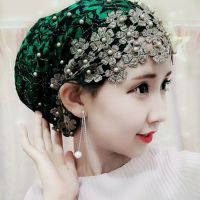 【Hot Sale】embellishembellishใหม่ ExplosionFashionHat ScarfHijab หัวครอบคลุมเป่าโถวหมวก