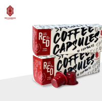 Red diamond Blend  Red Diamond Espresso capsule แพ๊คละ 10 Capsule แคปซูลกาแฟ
