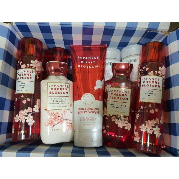 Bath And Body Works Japanese Cherry Blossom Collection Price Per Piece ...