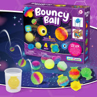 Bouncy Ball Making Kit Create Your Own Crystal Powder Balls Craft Kit for Kids STEM Toy Science Birthday Party Favors Projects