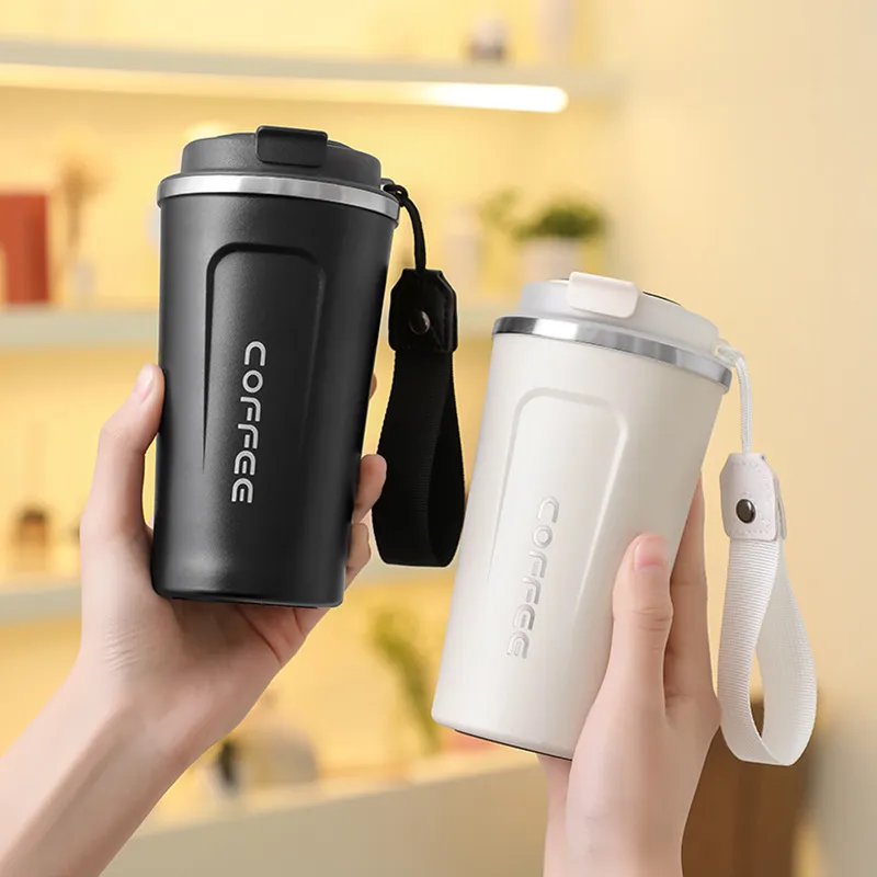 Smart Thermos Coffee Mug LED Temperature Display Thermos Cafe Cup Stainless  Steel Insulated Tumbler Cup Traval Thermos 510ML