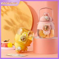 Cute Water Bottle Childrens Large Capacity Cup Large Capacity Cartoon Girl Potbelly Cup Water Cup Plastic Water Cup Kitchen Tool