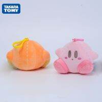 12Cm ดาวสีชมพู Kirby Kawaii Takara Tomy กุญแจนุ่มยัดไส้พวงกุญแจตุ๊กตาขนฟูของขวัญเกมผจญภัย Waddle Dee สำหรับเด็ก