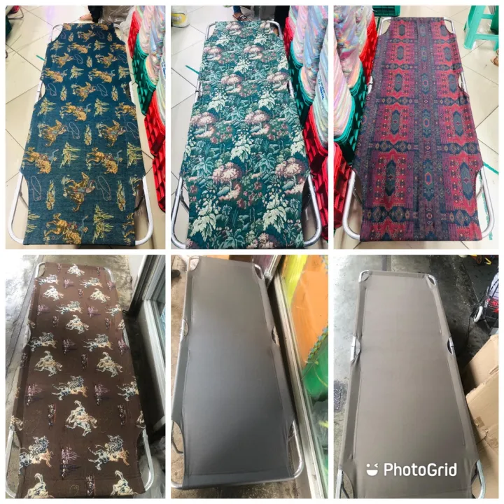 Folding Bed Nylon and polycanvas | Lazada PH